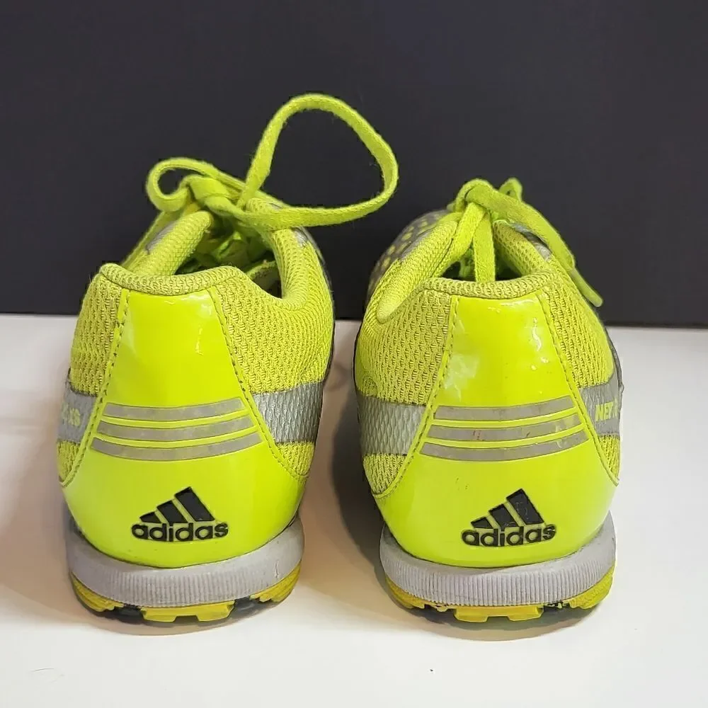 Adidas Men's Silver & Yellow Sneakers